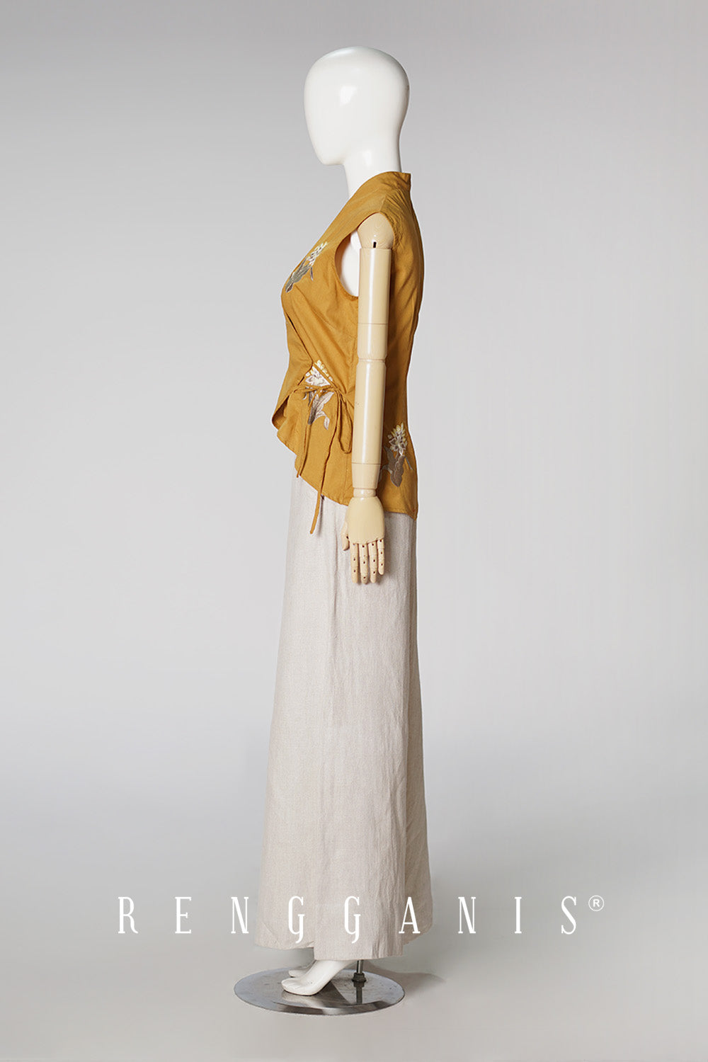 Sleeveless Kunyit Wrap Top