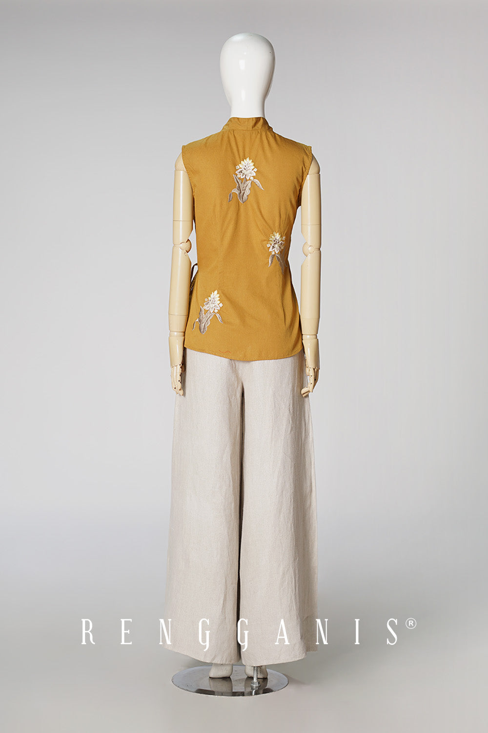 Sleeveless Kunyit Wrap Top