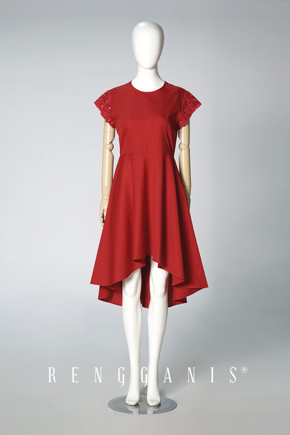 Jasmine Dress in Red