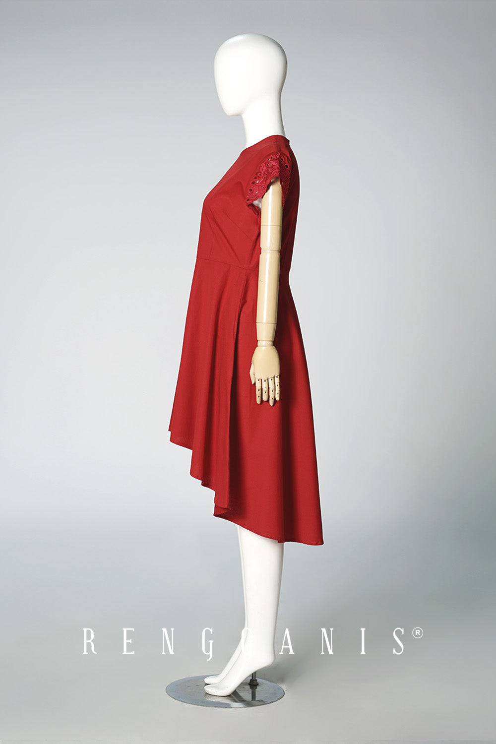 Jasmine Dress in Red