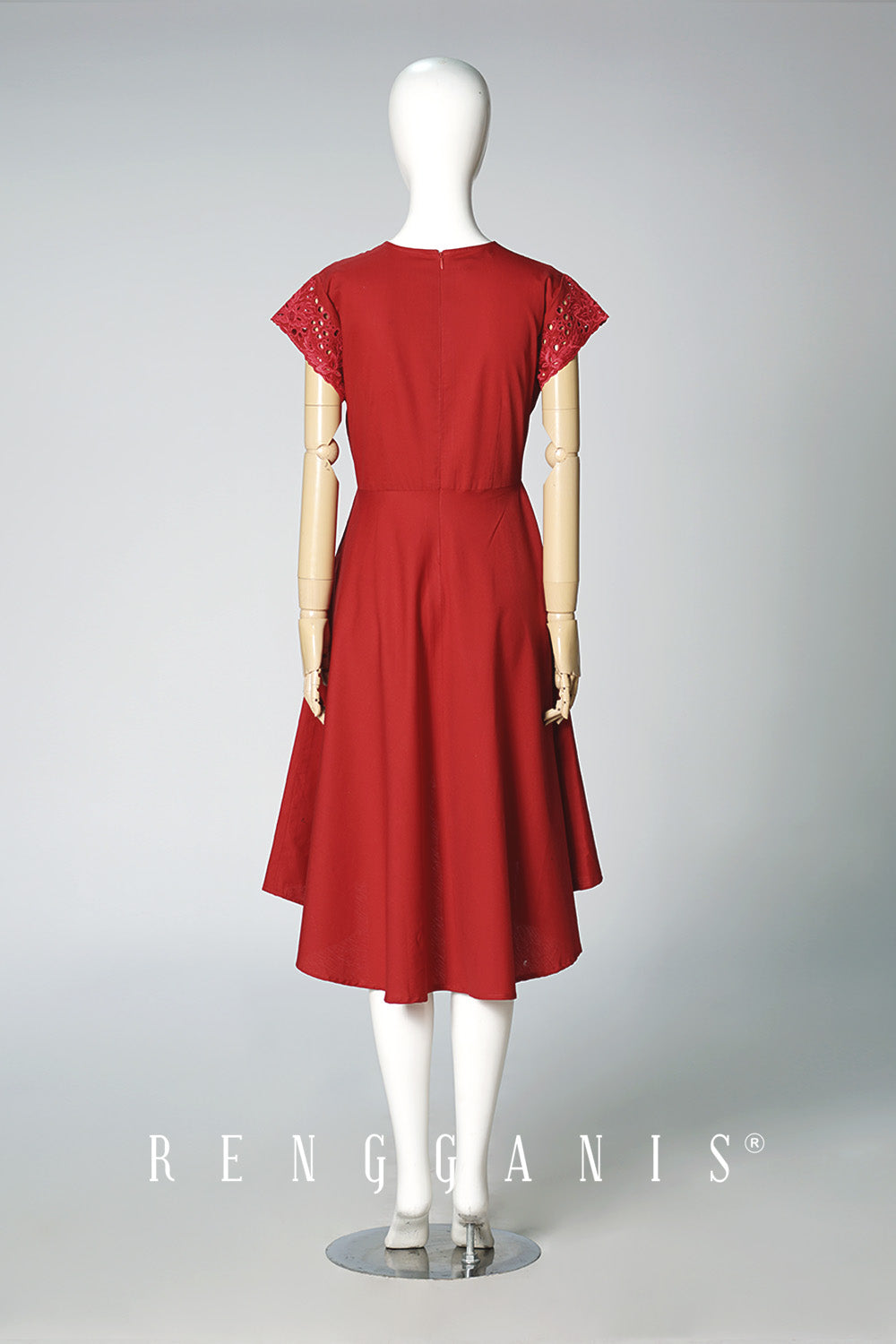 Jasmine Dress in Red