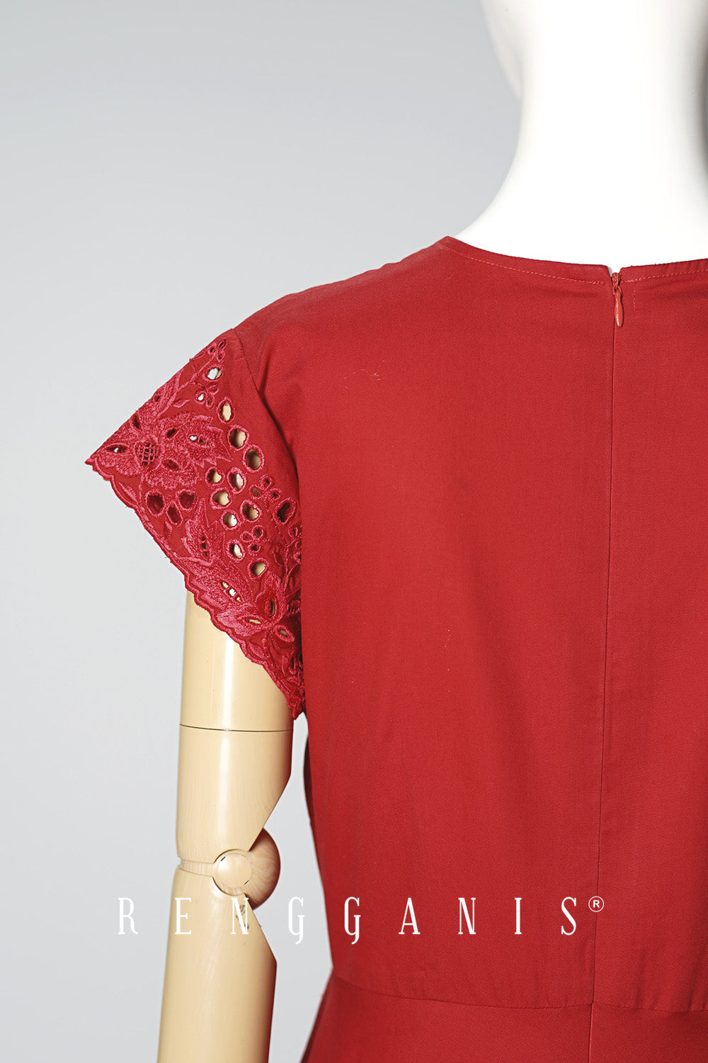 Jasmine Dress in Red