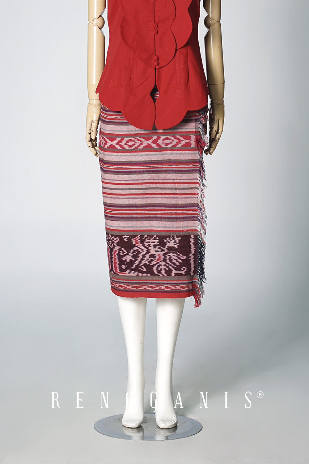 Tenun Pencil Skirt