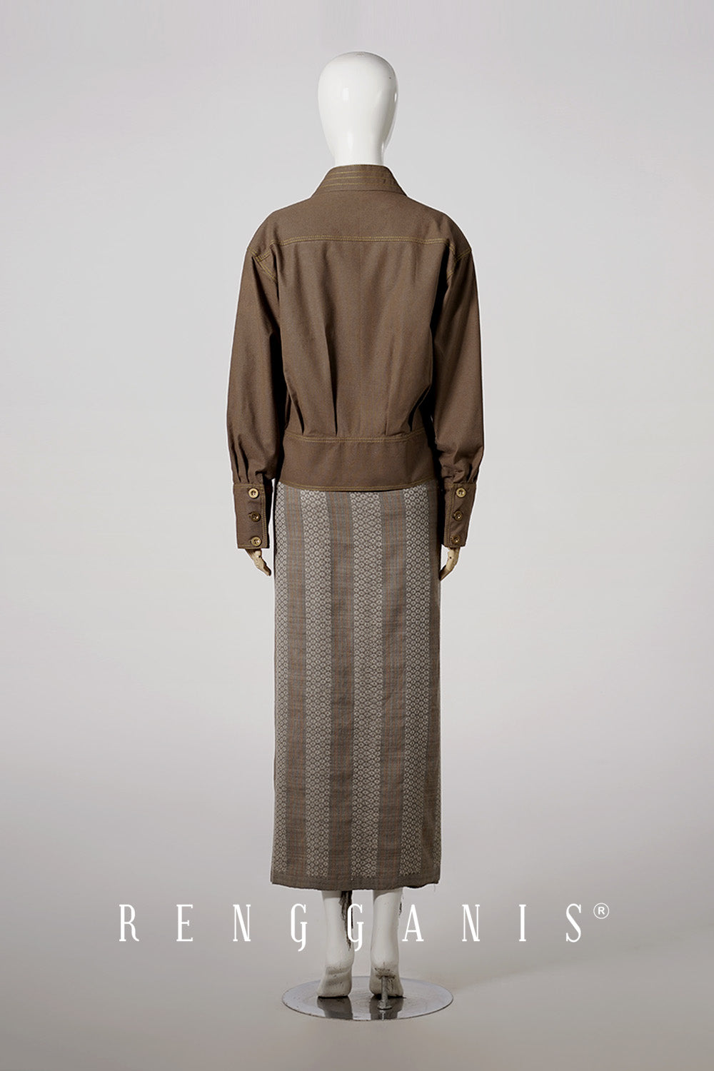 Briana Bomber Jacket in Earth Brown