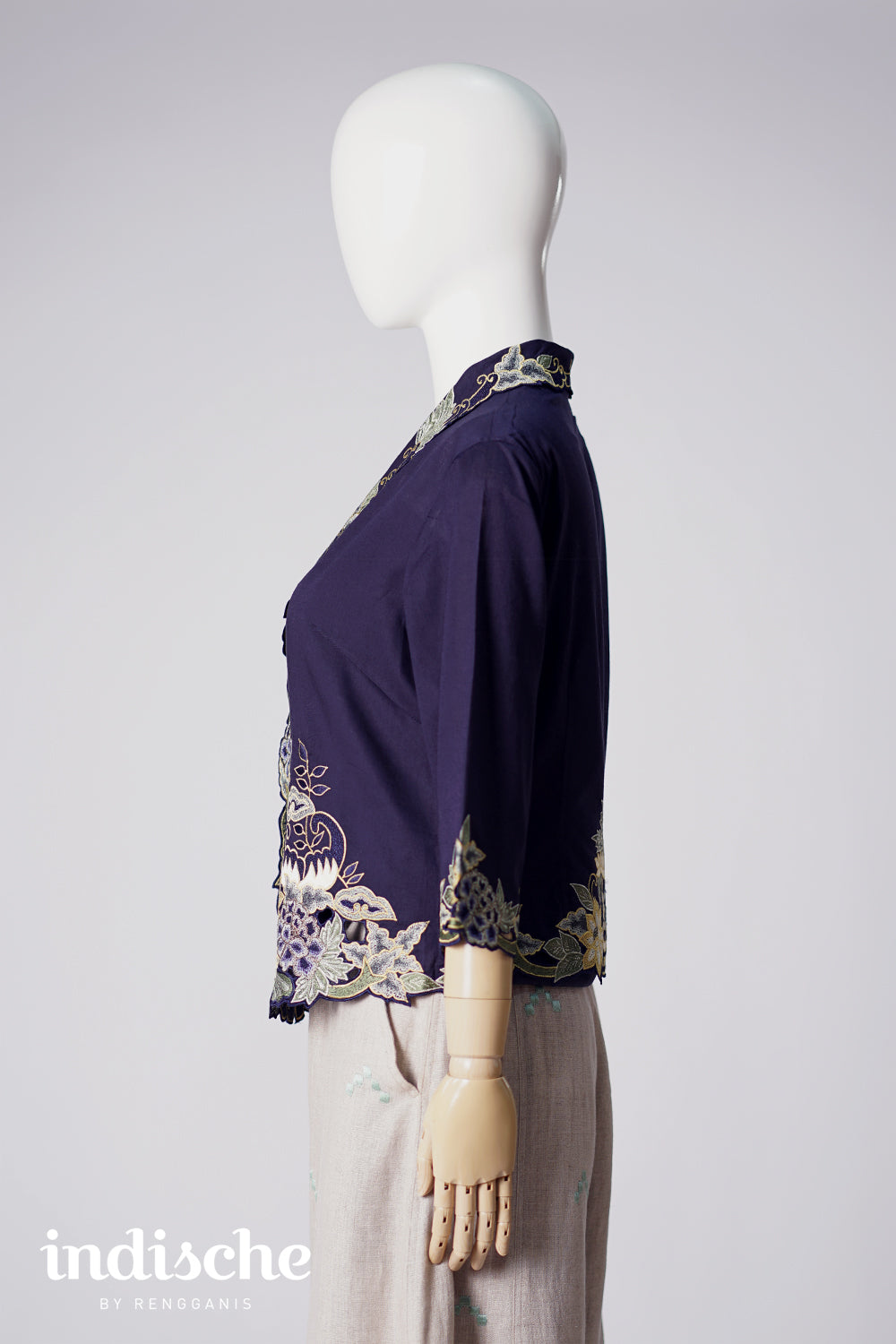 Anjali in Navy Blue