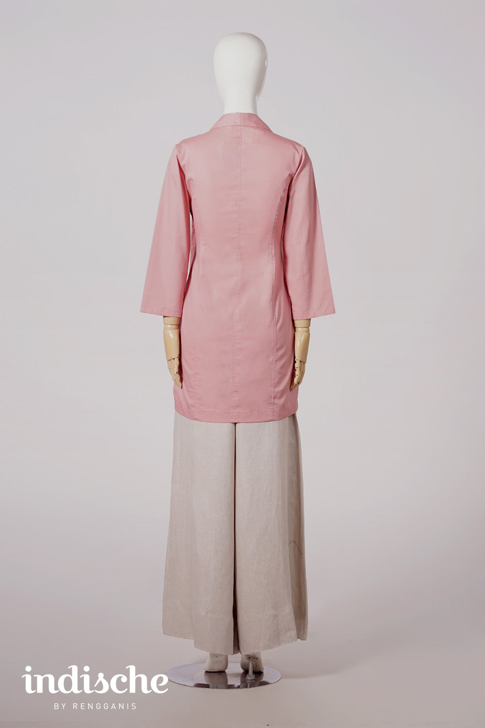 Mega Mendung Kutubaru Angkin in Dusty Pink