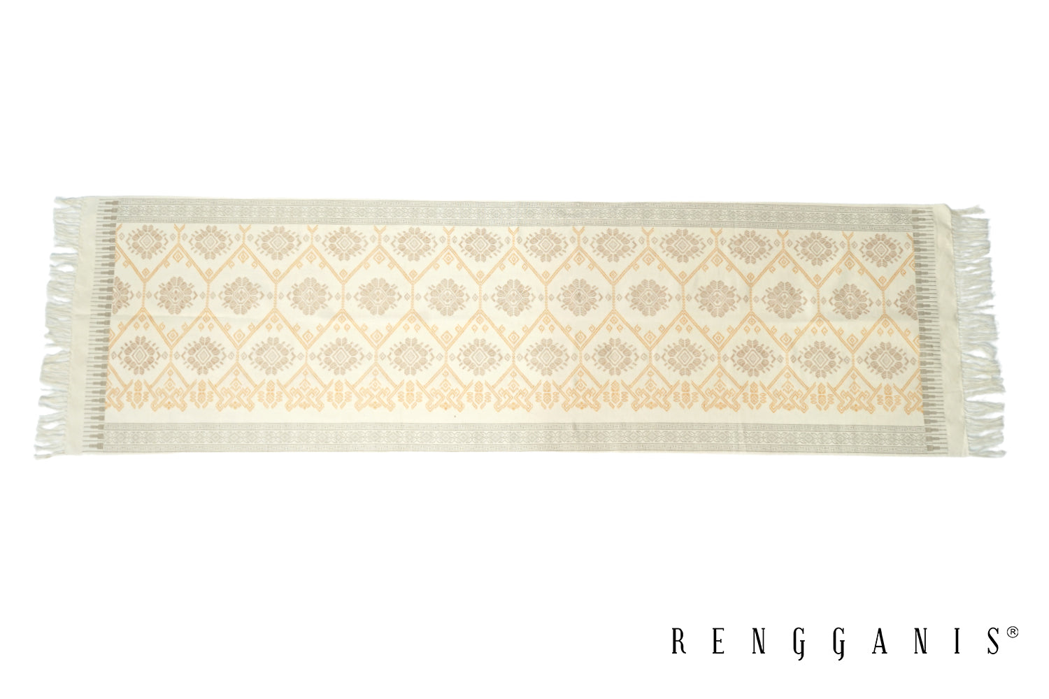 Naturally Dyed Handwoven Tenun Lombok motif Matahari