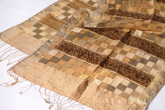 Handwoven Scarf in contemporary motif from Garut