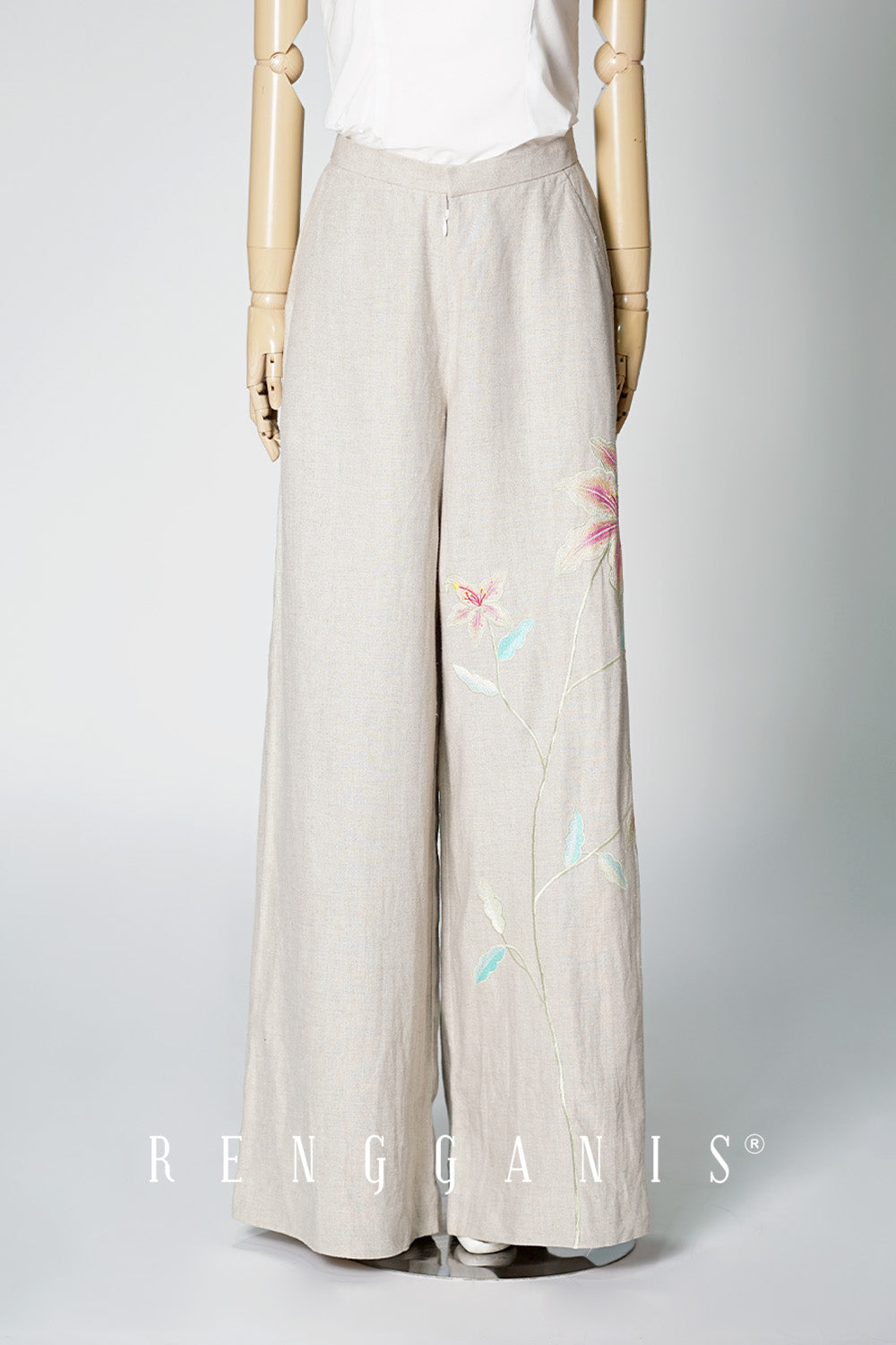 Lily Palazzo Linen Pants