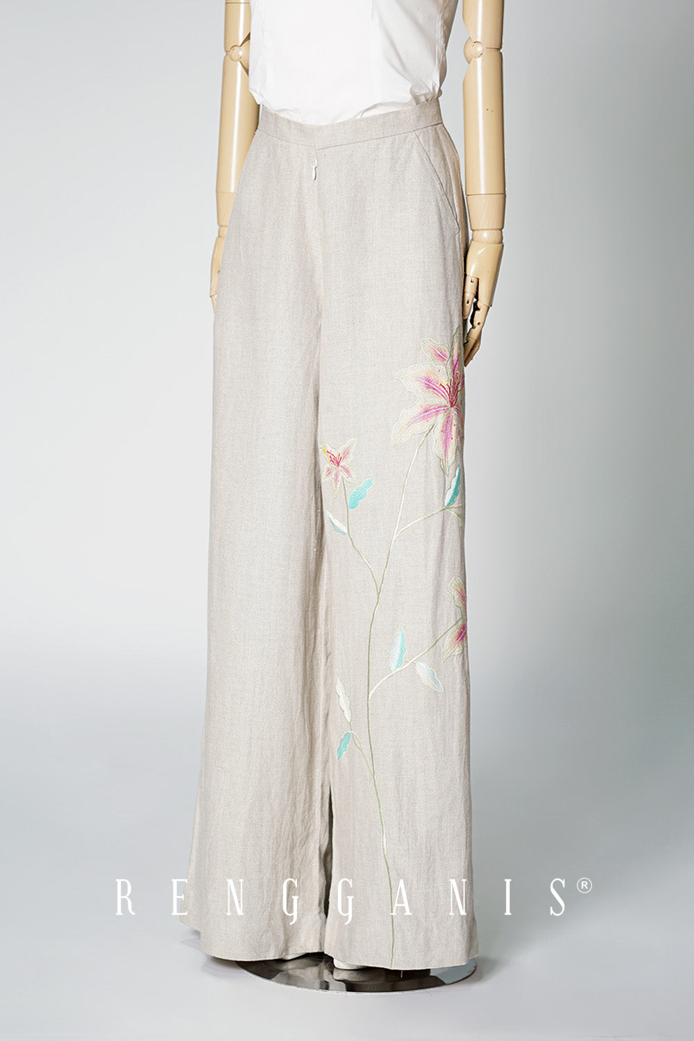 Lily Palazzo Linen Pants