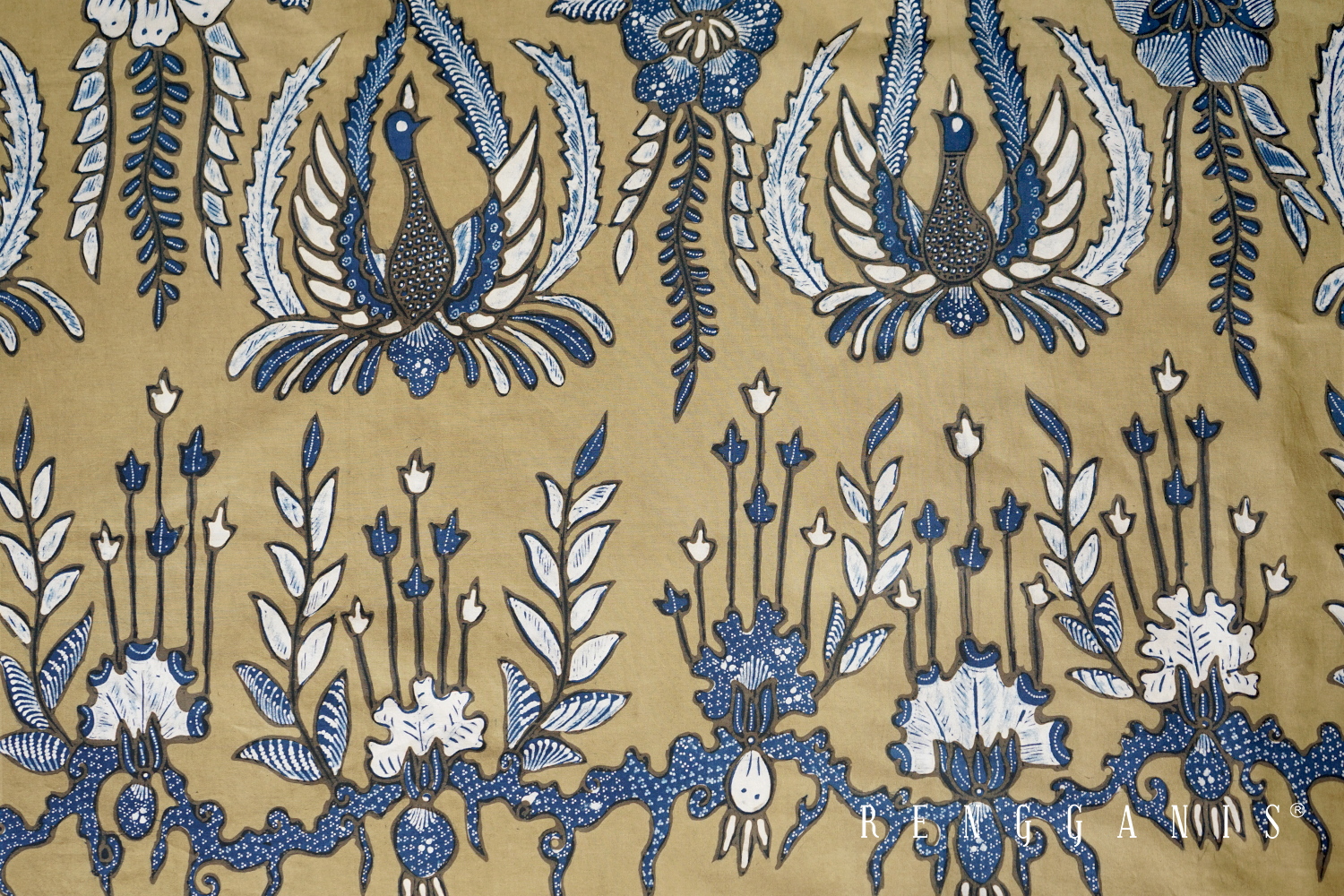 Naturally Dyed Handdrawn Batik Tulis from Solo