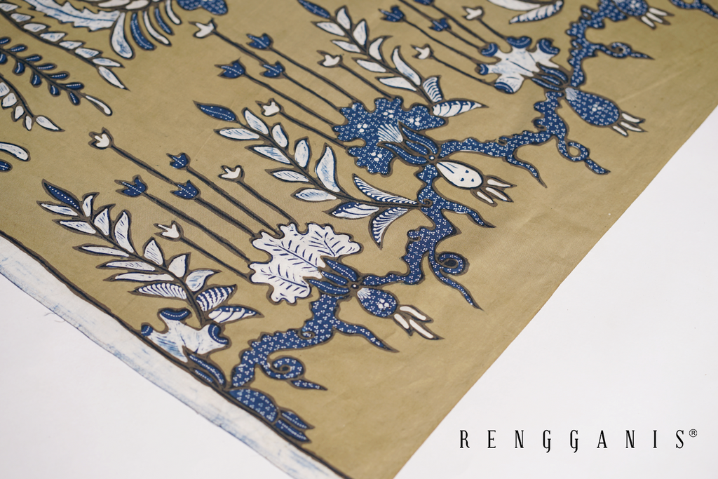 Naturally Dyed Handdrawn Batik Tulis from Solo