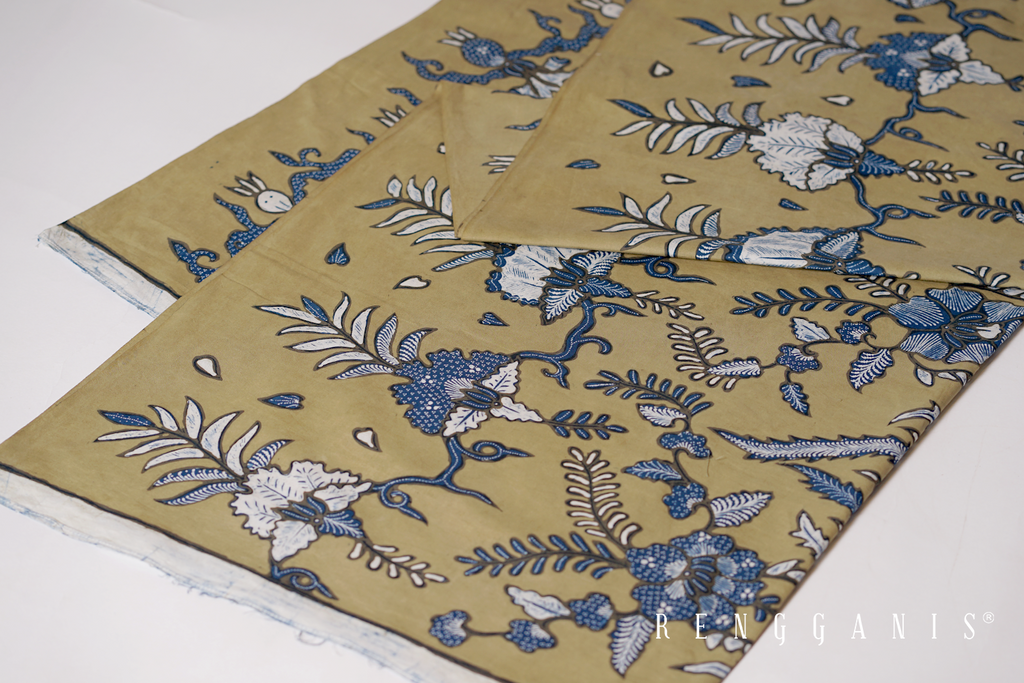 Naturally Dyed Handdrawn Batik Tulis from Solo