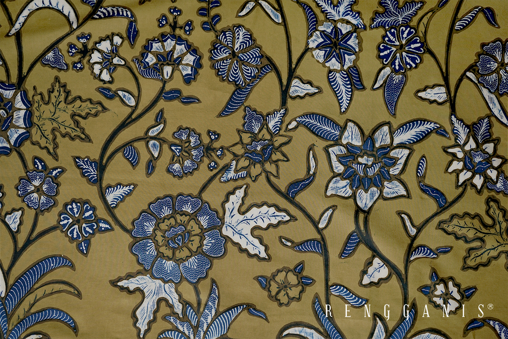 Naturally Dyed Handdrawn Batik Tulis from Solo
