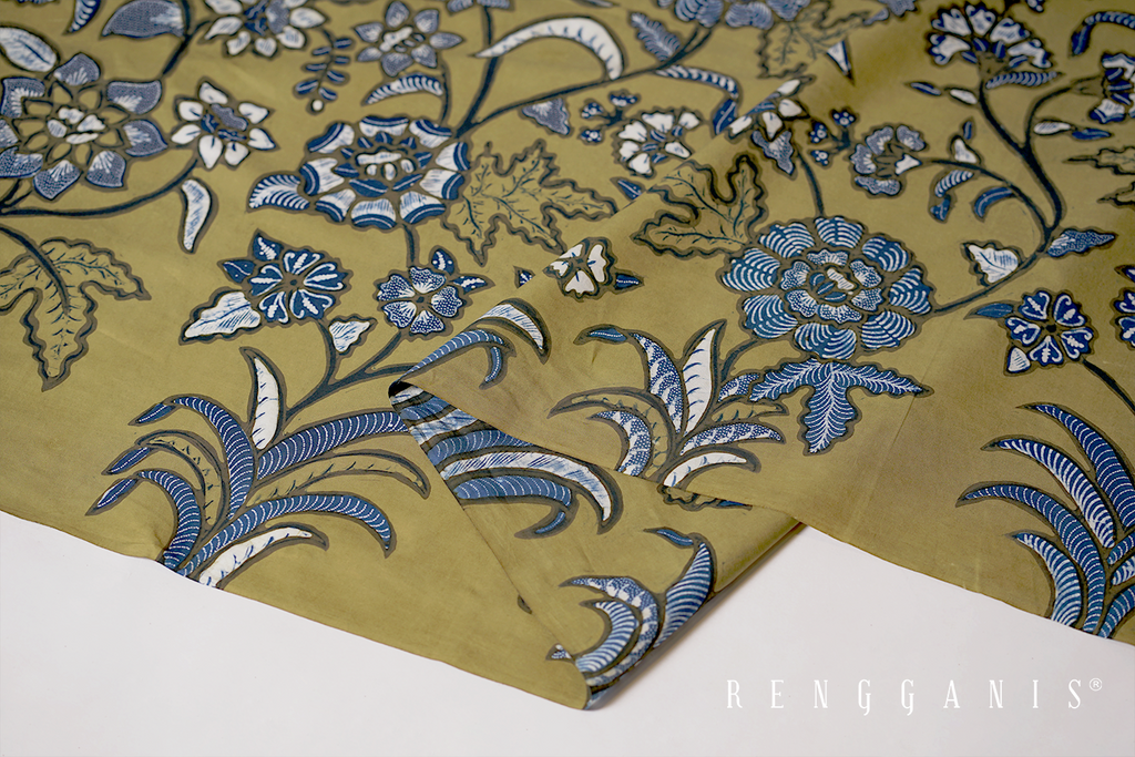 Naturally Dyed Handdrawn Batik Tulis from Solo