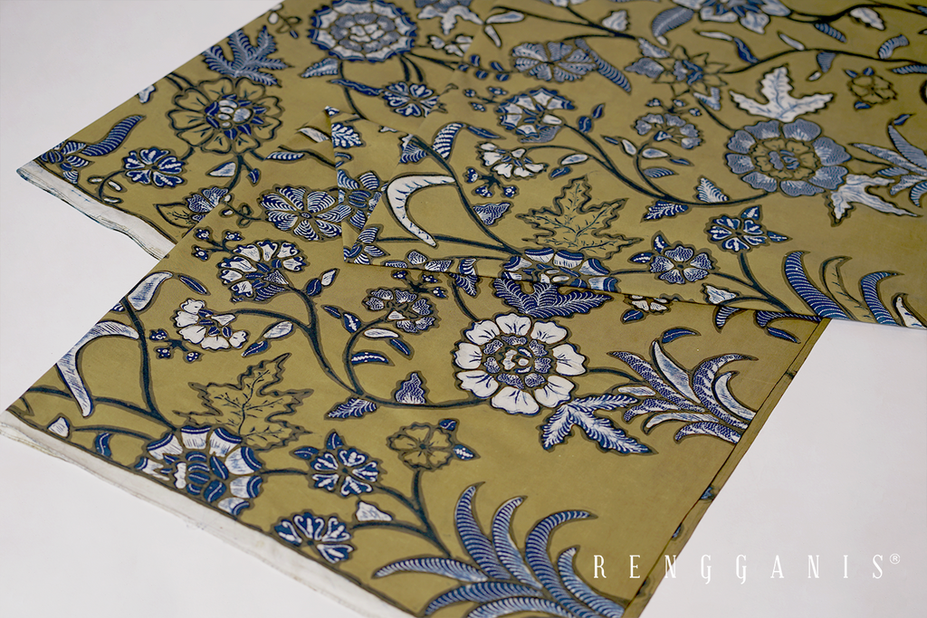 Naturally Dyed Handdrawn Batik Tulis from Solo