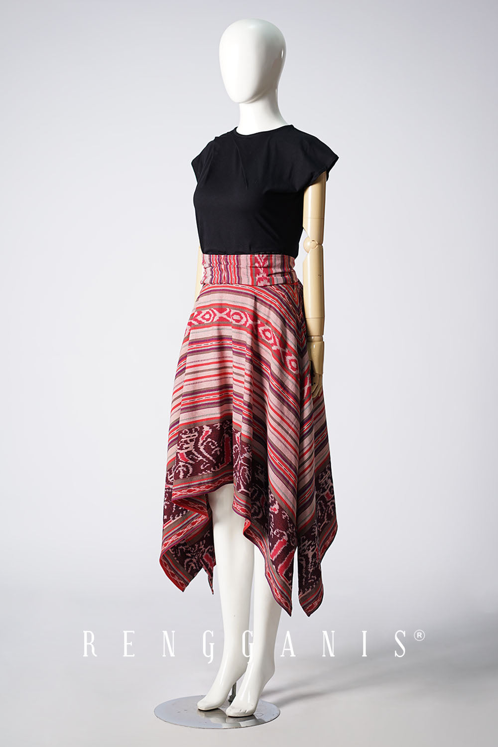 Ikat Handkerchief Skirt