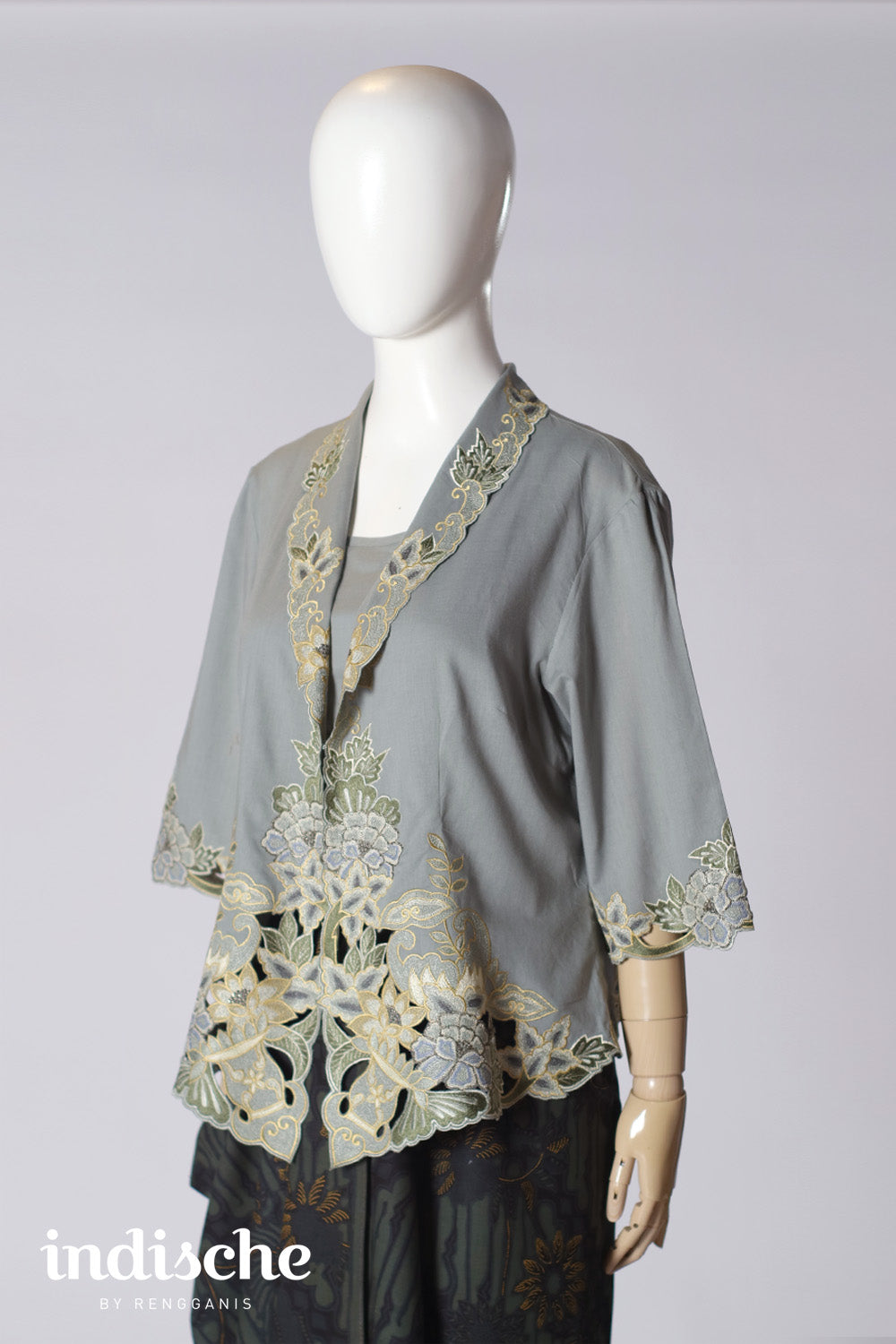 Anjali in Dusty Green