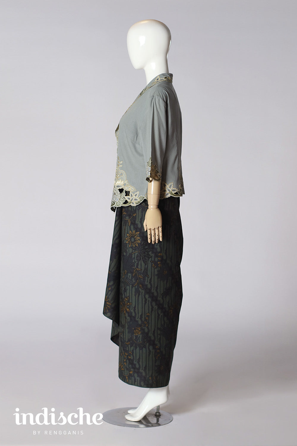 Anjali in Dusty Green