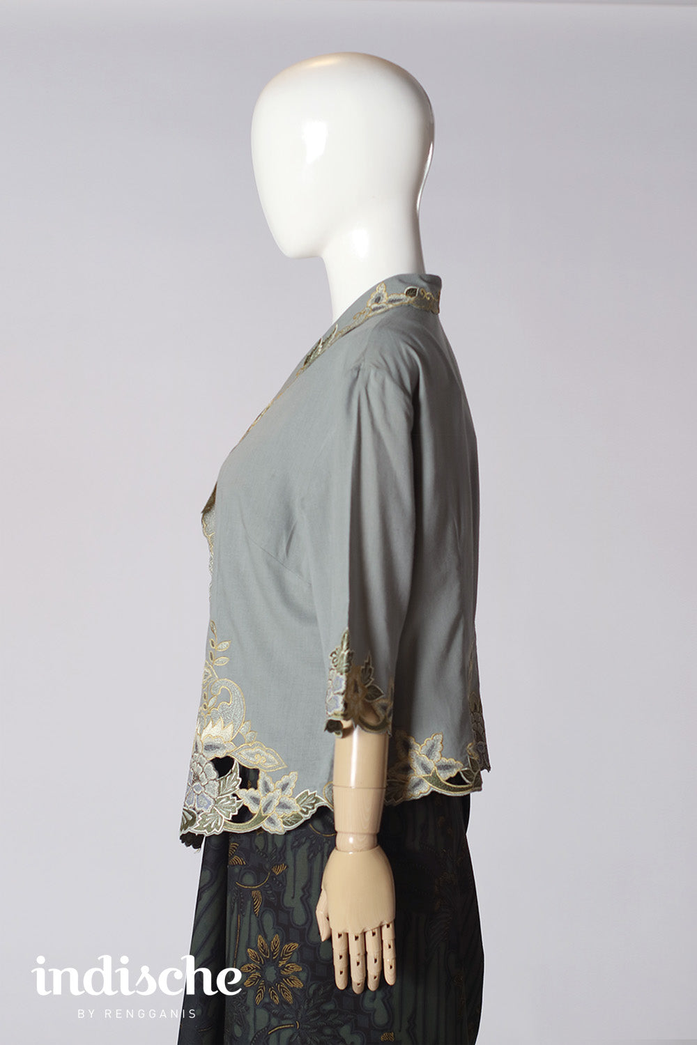 Anjali in Dusty Green