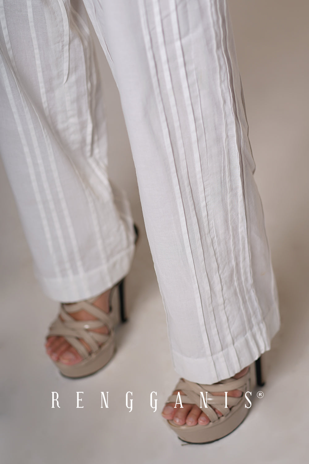 Pintuck Pants