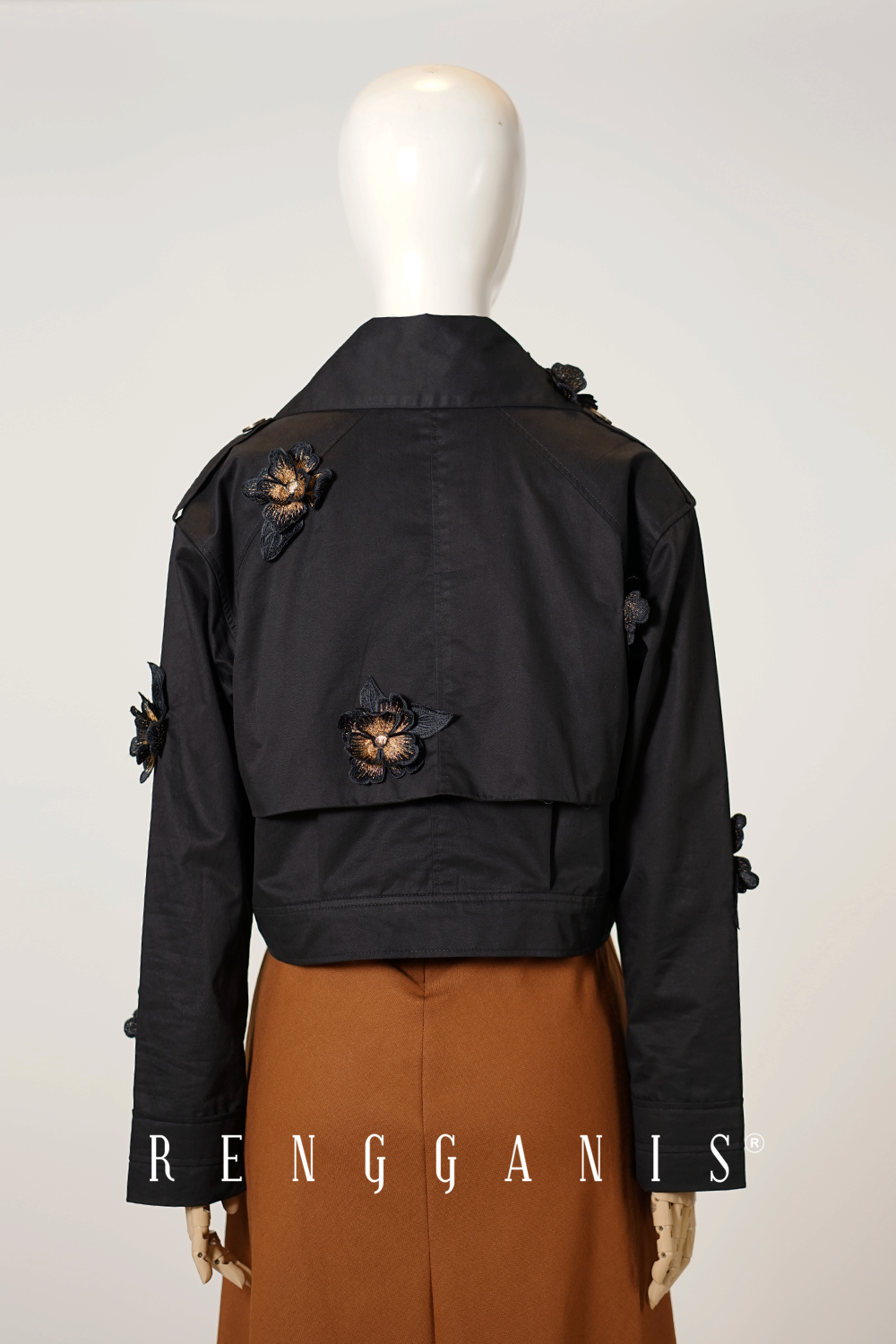 Little Blossoms Trench Jacket