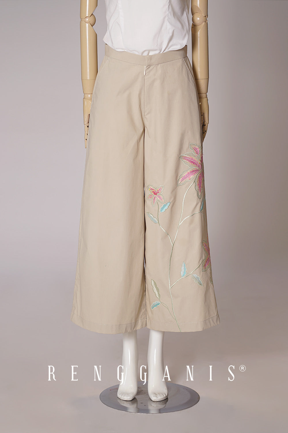 Lily Palazzo Cotton Pants