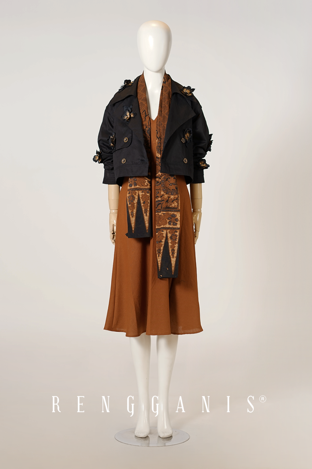 Little Blossoms Trench Jacket