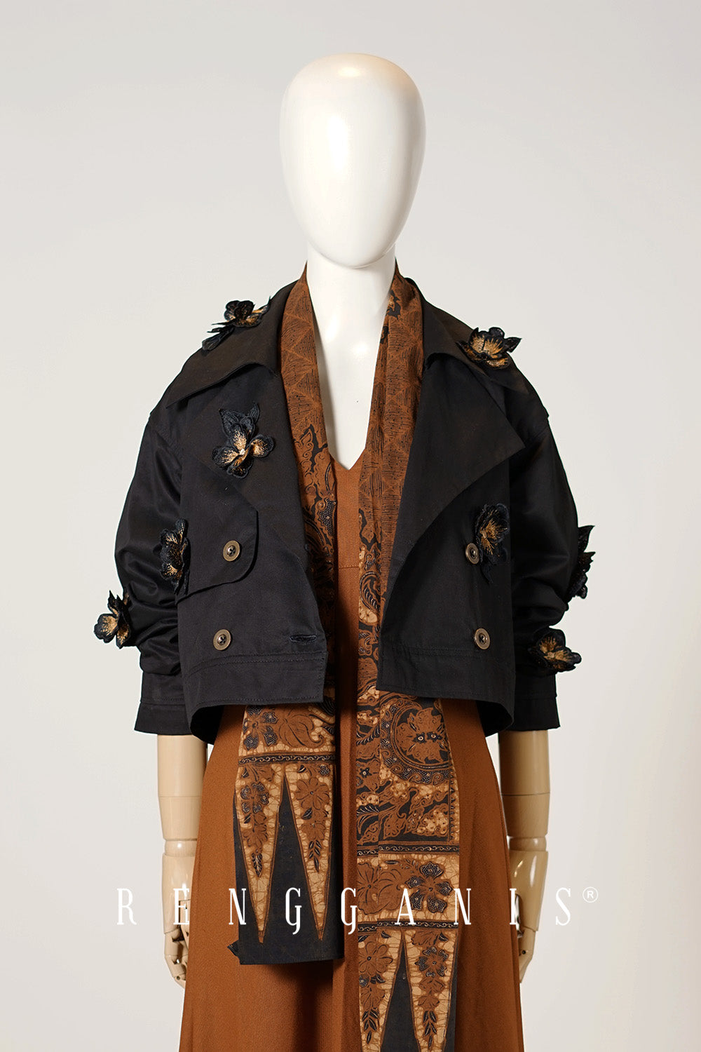 Little Blossoms Trench Jacket