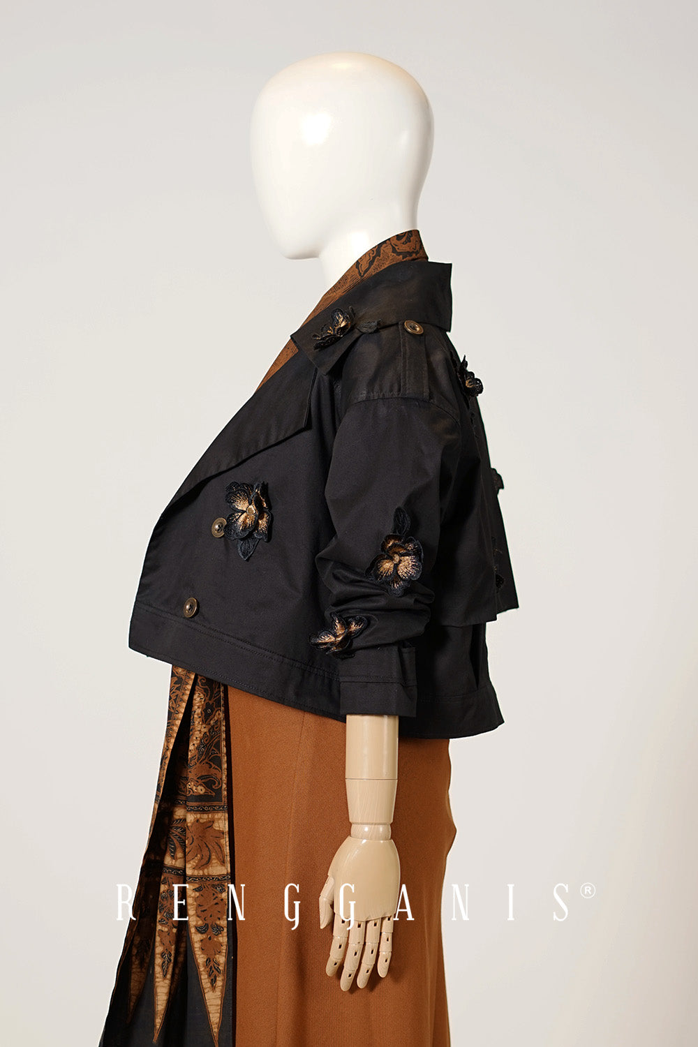 Little Blossoms Trench Jacket
