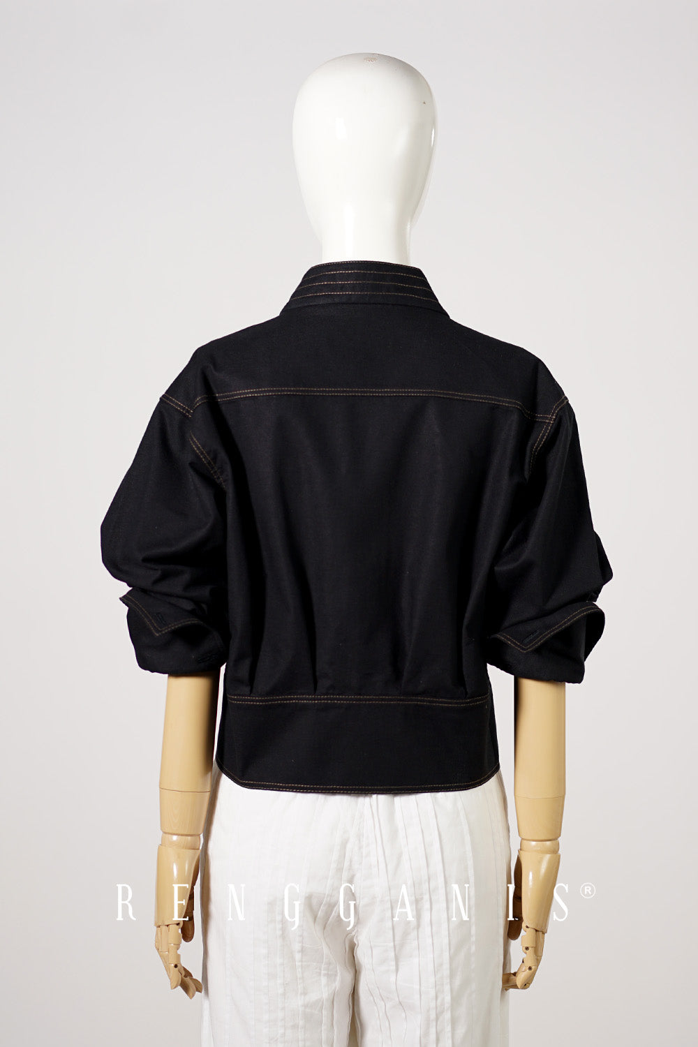 Briana Bomber Jacket in Black