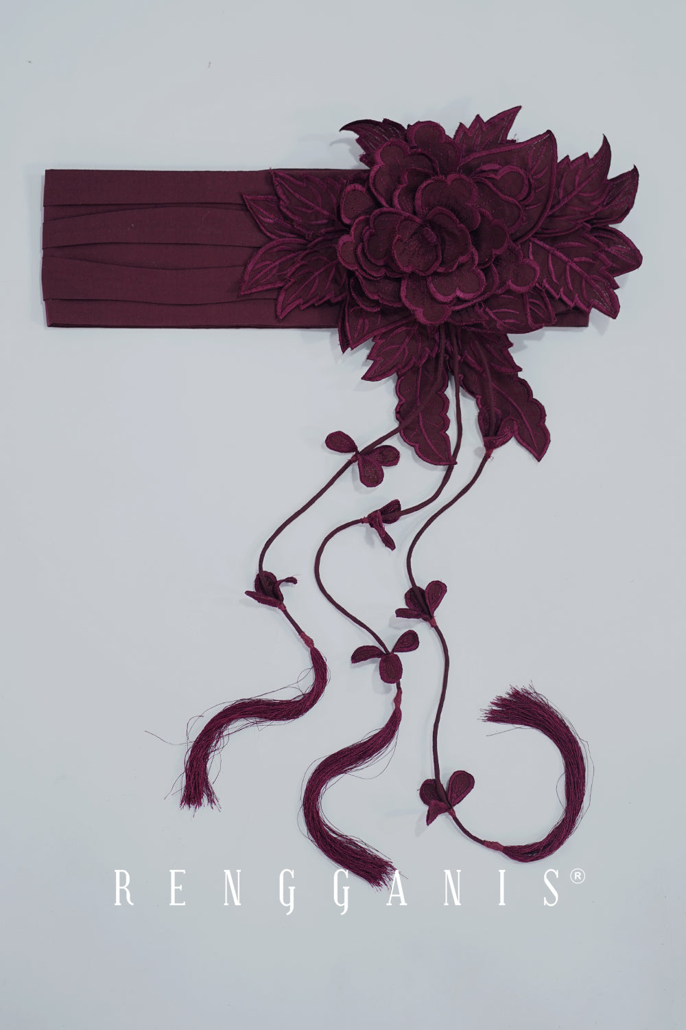 Bouquet Obi Belt in Cotton