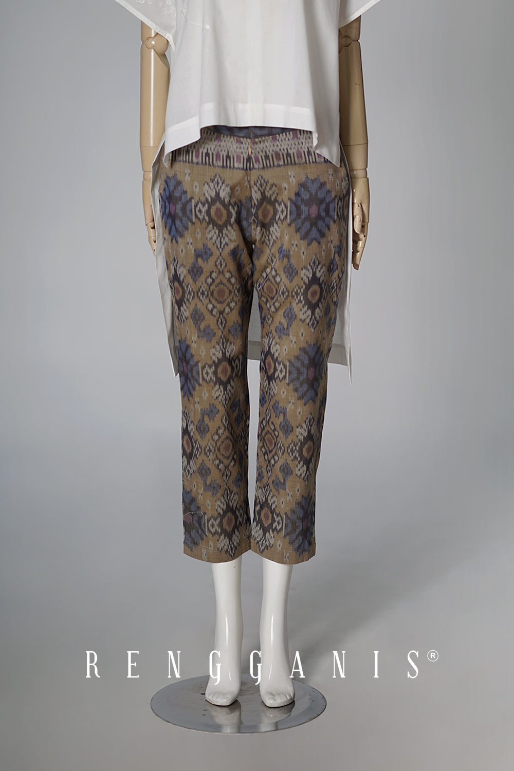 Endek Capri Pants