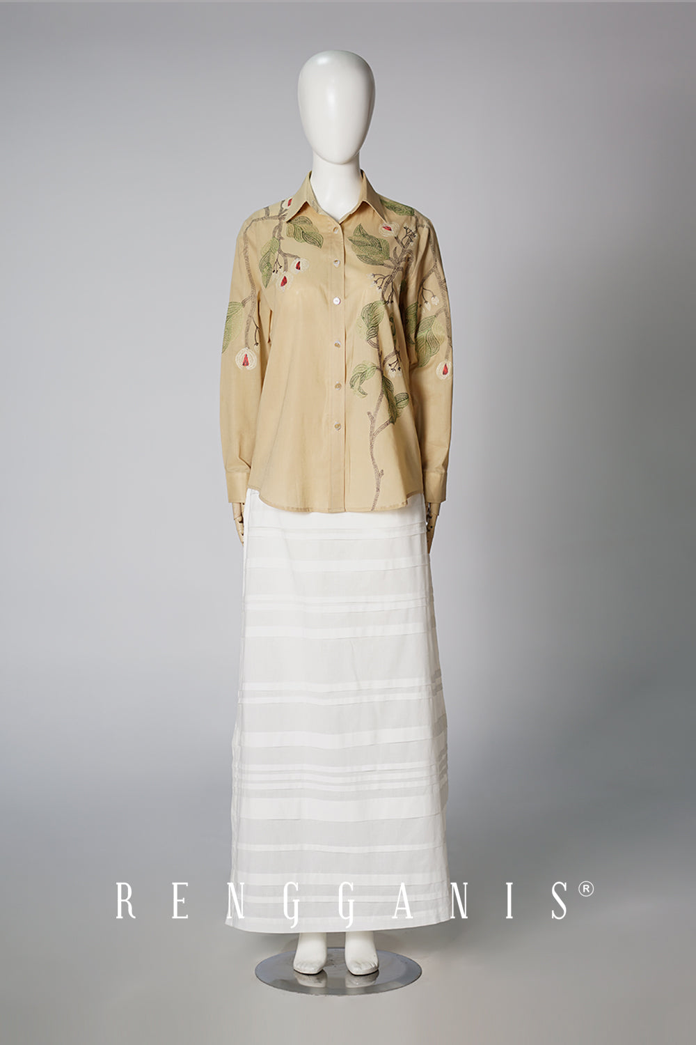 Pala Shirt in Oat Brown