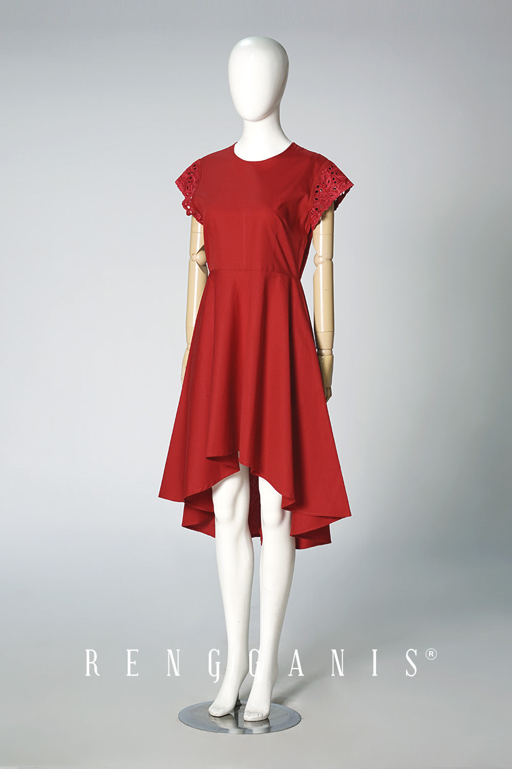 Jasmine Dress in Red