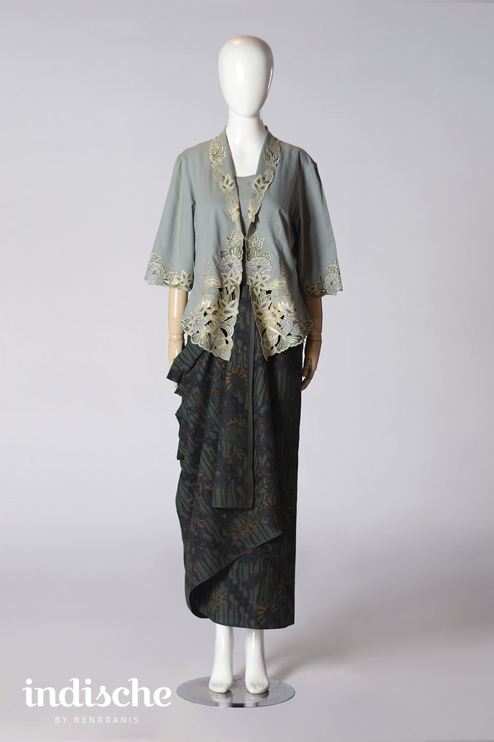 Anjali in Dusty Green