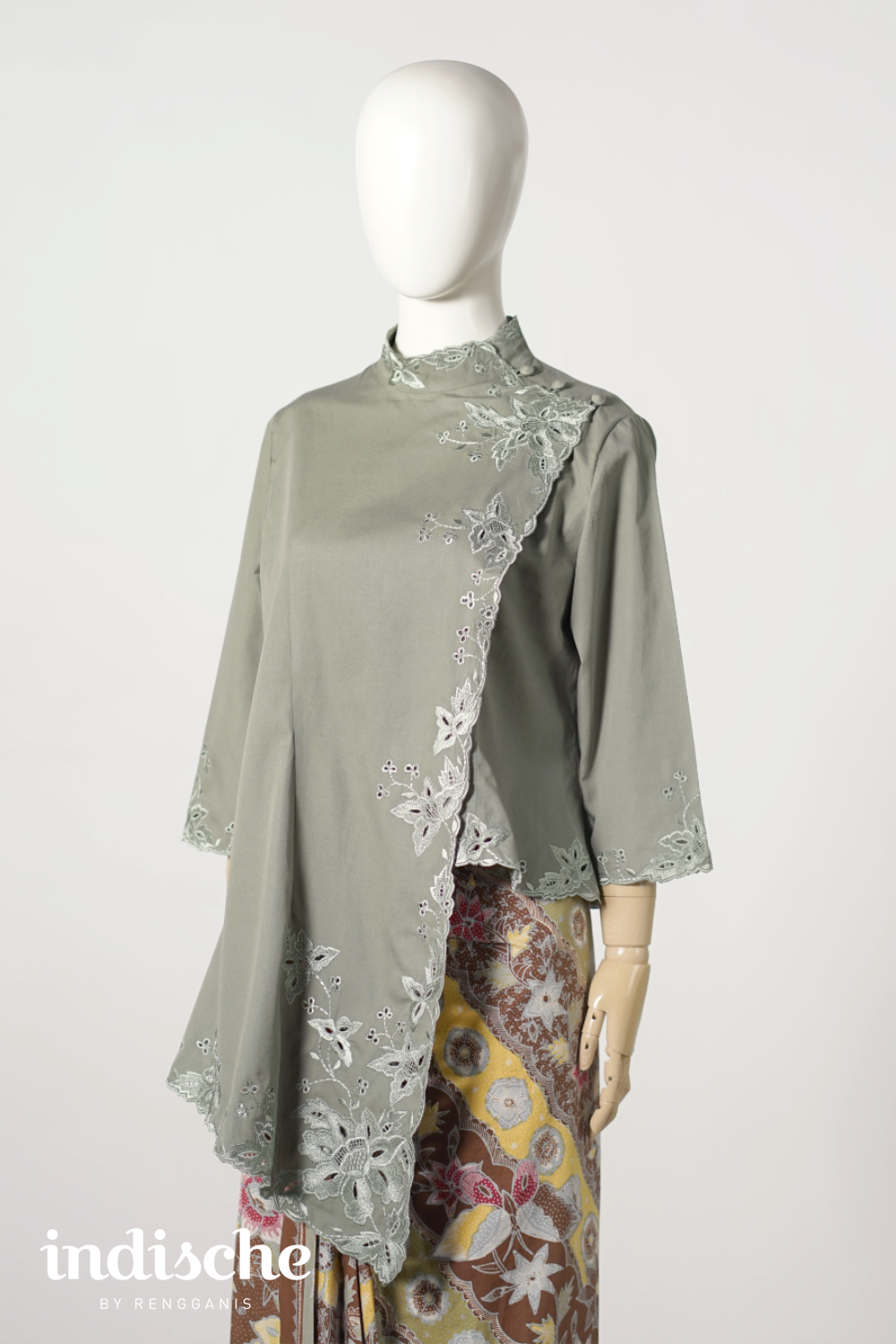 Beskap with 7/8 Sleeves