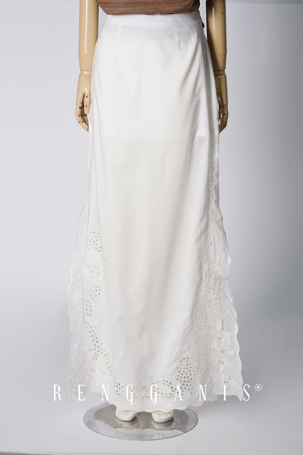 Lakshmi Skirt in White