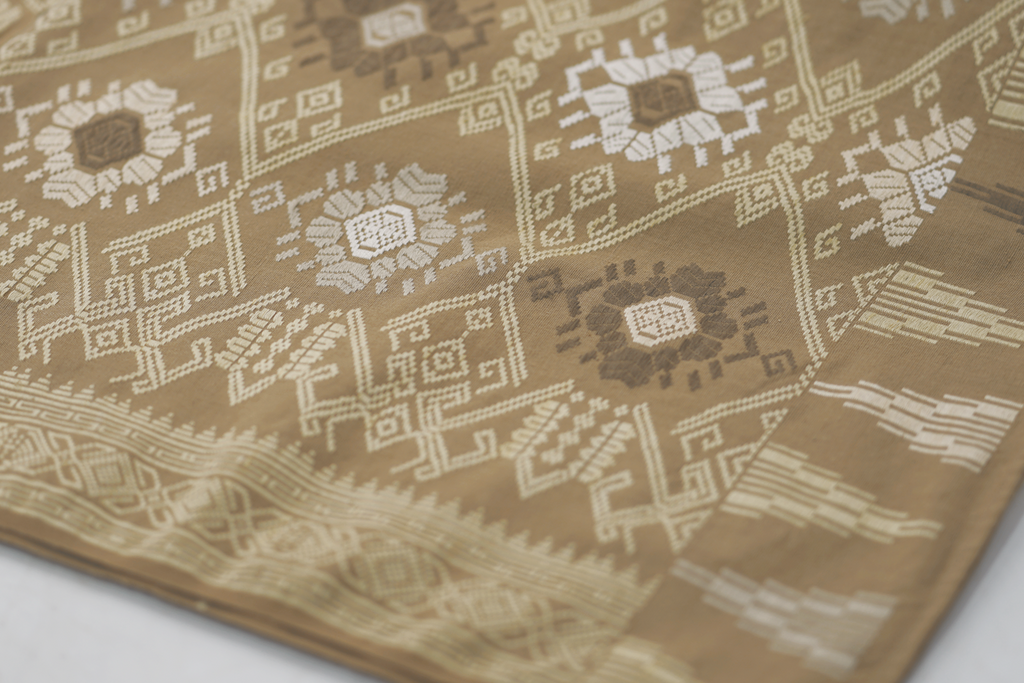 Naturally Dyed Handwoven Songket from Lombok