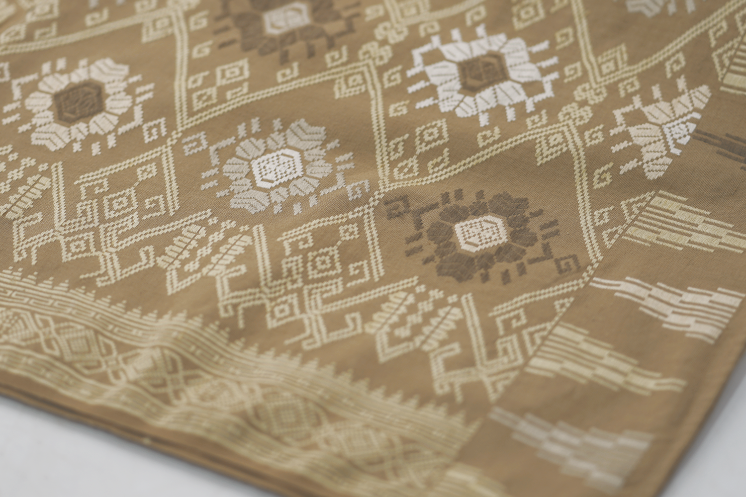 Naturally Dyed Handwoven Songket from Lombok