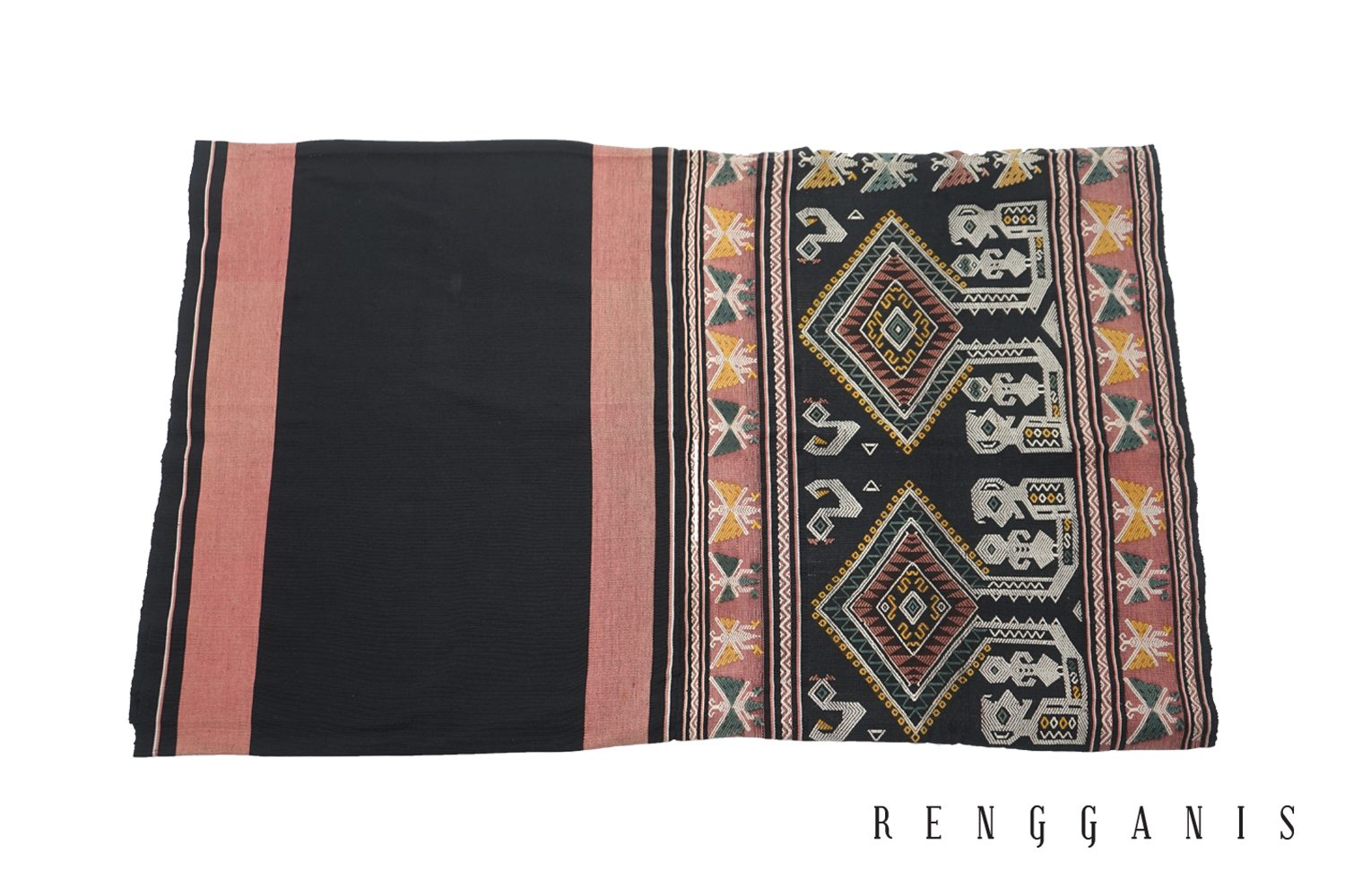 Naturally Dyed Handwoven Pahikung Sarong from Sumba