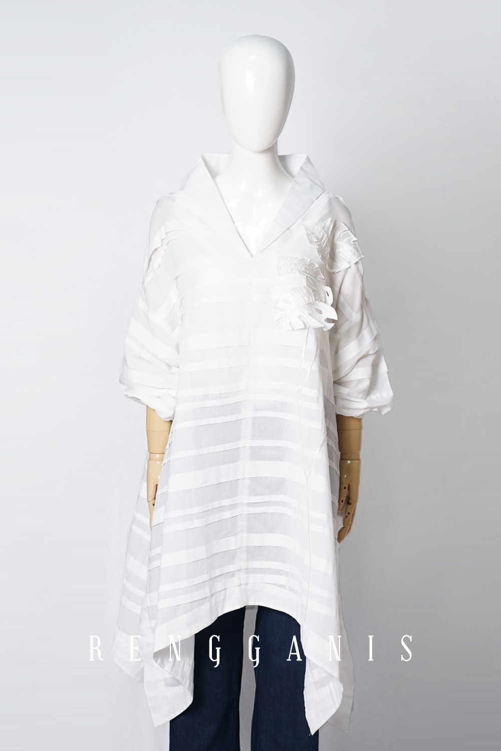 Monstera Tunic with Pintuck