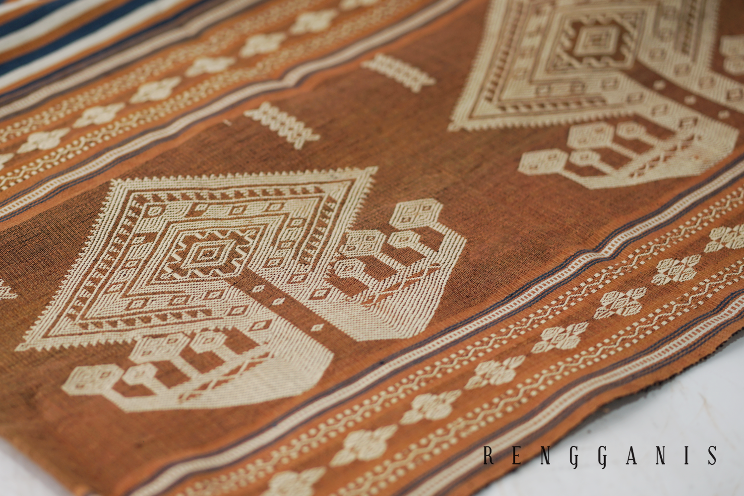 Naturally Dyed Handwoven Pahikung Sarong from Sumba