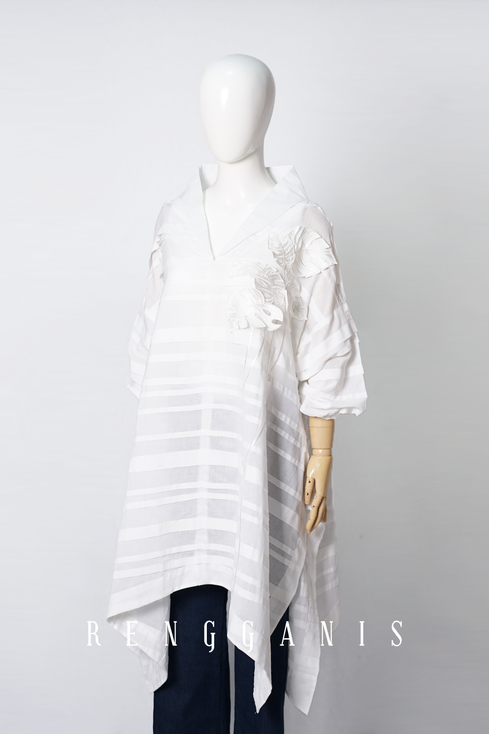 Monstera Tunic with Pintuck