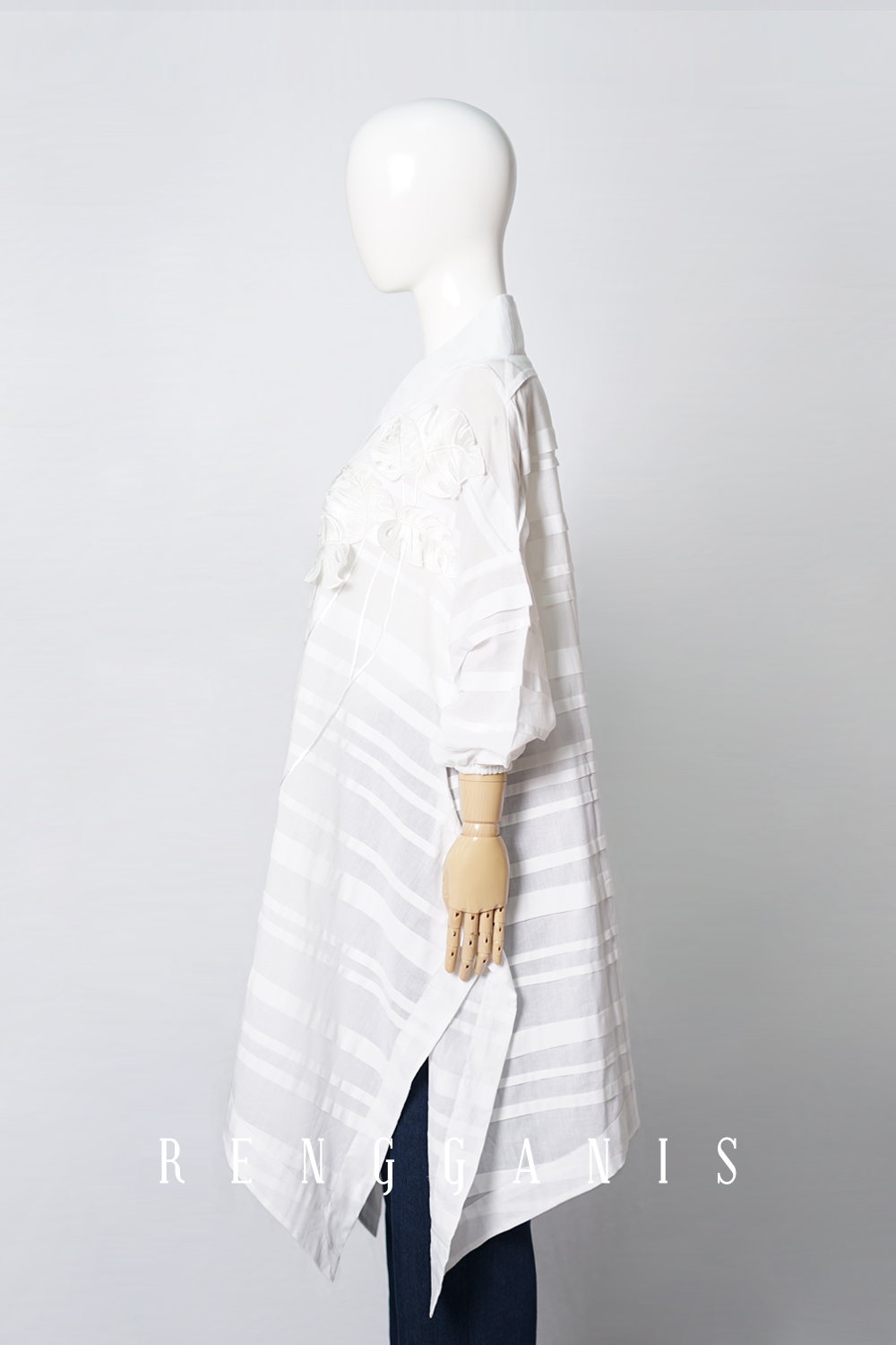Monstera Tunic with Pintuck