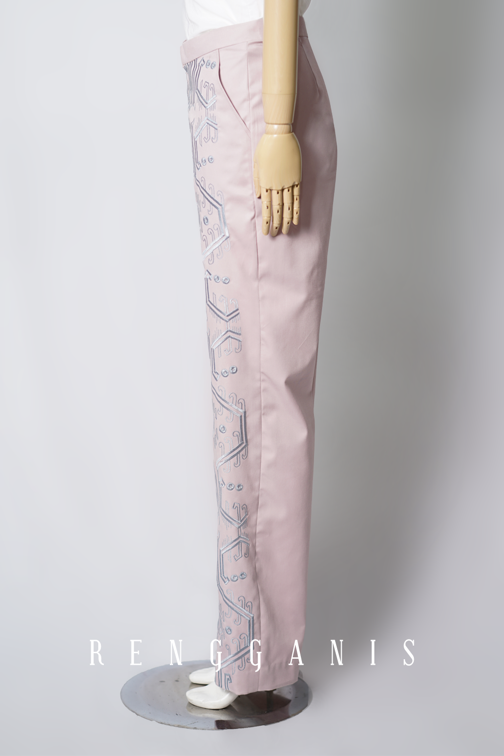 Dayak Inspired Embroidered Pants