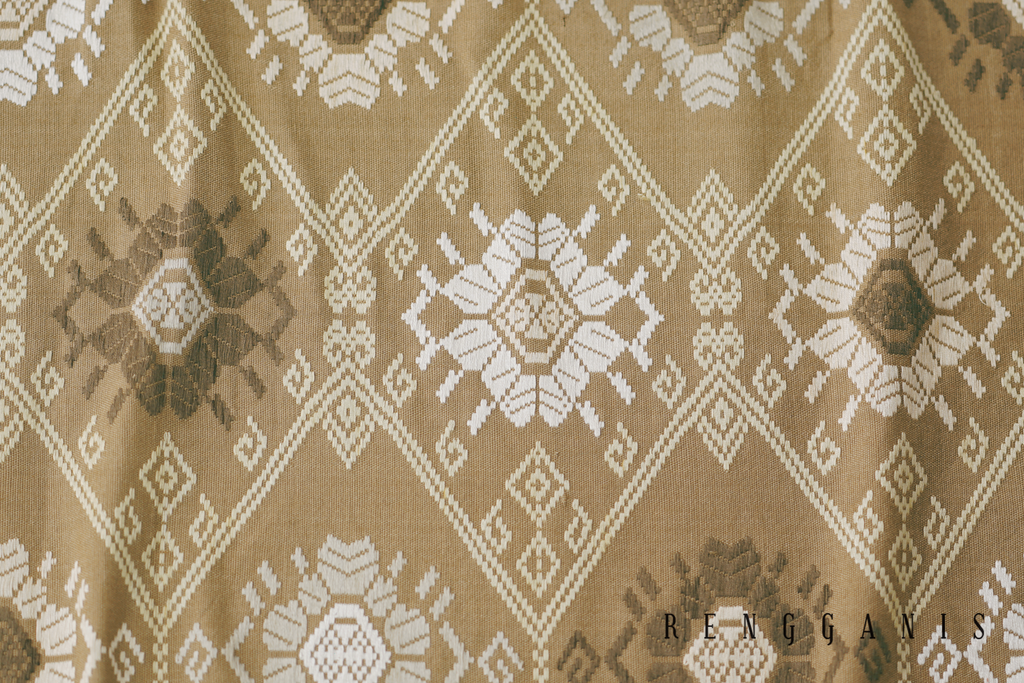 Naturally Dyed Handwoven Songket from Lombok