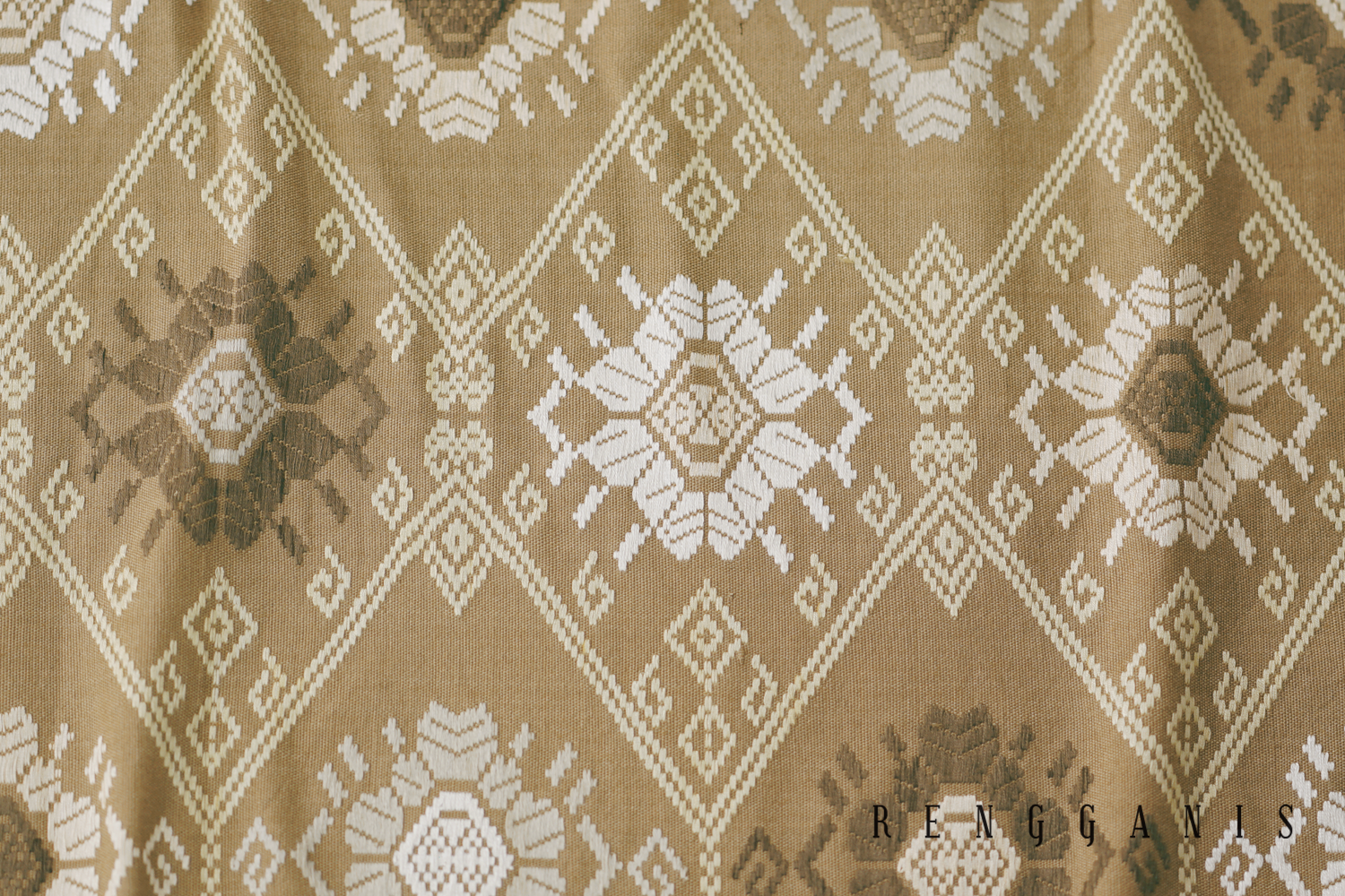 Naturally Dyed Handwoven Songket from Lombok