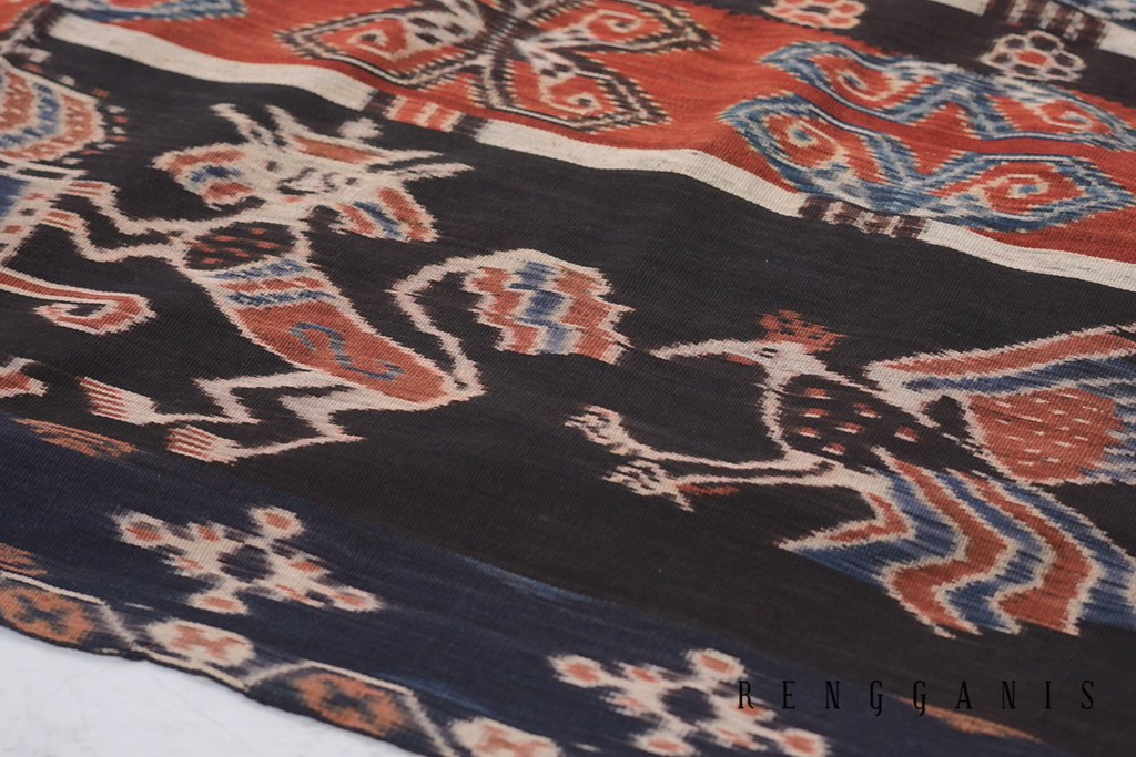 Naturally Dyed Handwoven Tenun Sarong Sumba