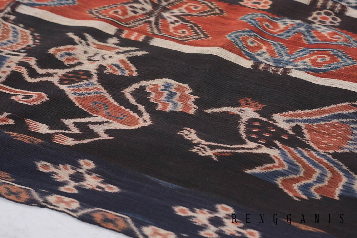 Naturally Dyed Handwoven Tenun Sarong Sumba